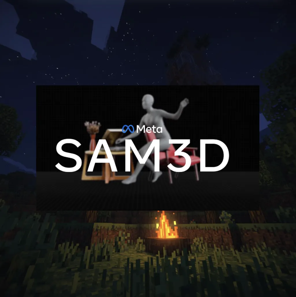 Einführung von Meta SAM 3D: 3D-Rekonstruktion aus einem einzigen Bild